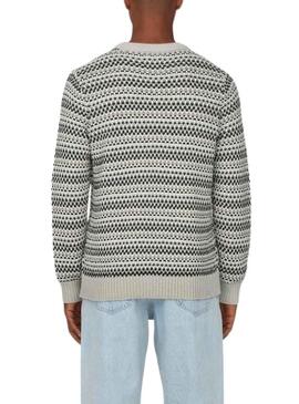 Maglione Only and Sons Musa grigio per uomo