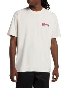 Maglietta Dickies Lewistown beige per uomo