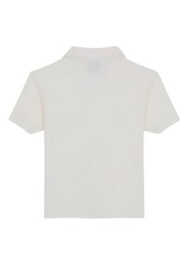 Polo Dickies Tallasse bianco per donna