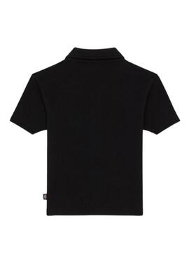 Polo Dickies Tallasse nero da donna.