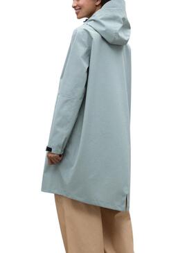 Giacca Ecoalf Venue verde per donna