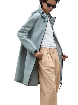 Giacca Ecoalf Venue verde per donna