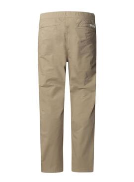 Pantaloni Pepe jeans Comfort Chino beige per uomo