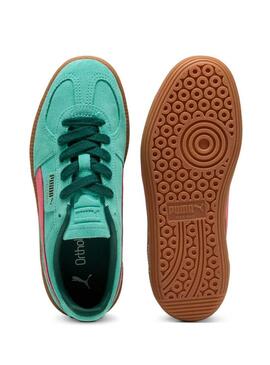 Sneakers Puma Palermo turchese per donna.