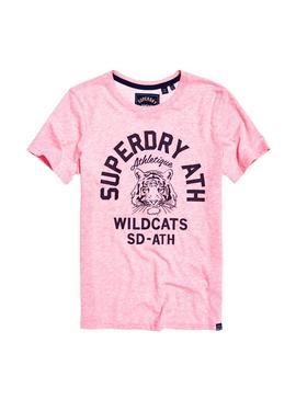 T-Shirt Superdry Mascot Rosa Donna
