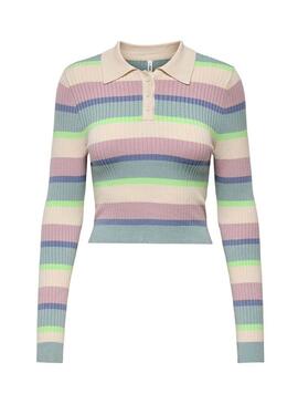 Polo Only Karol beige per donna