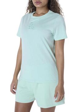 Maglietta New Era Athletics turchese per donna