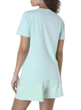 Maglietta New Era Athletics turchese per donna