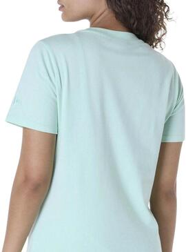 Maglietta New Era Athletics turchese per donna
