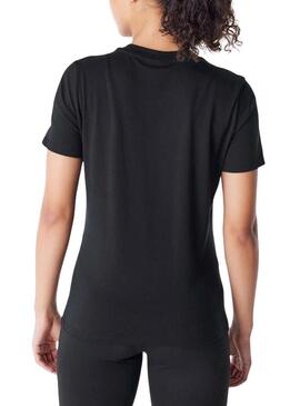 Maglia New Era Yankees nera per donna.