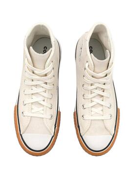 Sneakers Converse Chuck Taylor All Star Eva Lift beige per donna