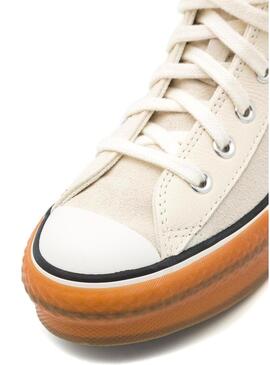 Sneakers Converse Chuck Taylor All Star Eva Lift beige per donna