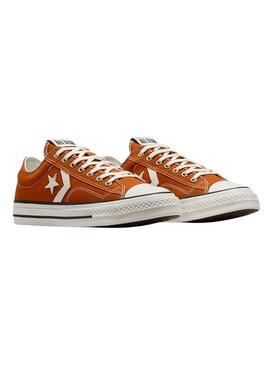 Sneakers Converse Star Player 76 mostarda per uomo