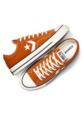 Sneakers Converse Star Player 76 mostarda per uomo