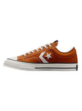 Sneakers Converse Star Player 76 mostarda per uomo