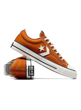 Sneakers Converse Star Player 76 mostarda per uomo