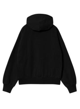 Felpa Carhartt Casey nera per uomo.