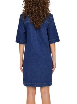 Abito Only Belle blu navy per donna