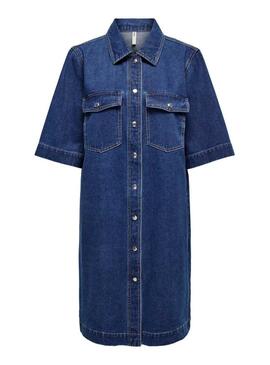 Abito Only Belle blu navy per donna