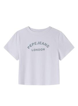 Maglietta Pepe Jeans Zoe bianca per ragazza