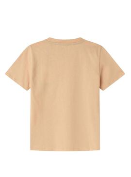 Maglietta Pepe Jeans New Art arancione per bambino