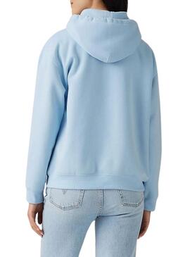 Felpa Levi's Everyday blu per donna