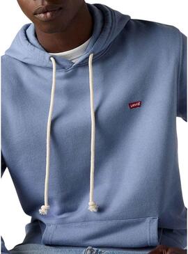 Felpa Levis The Original blu per uomo