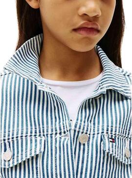 Camicia a righe Tommy Hilfiger per bambina