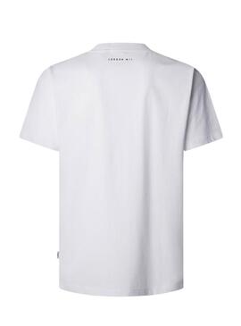 Maglietta Pepe Jeans Daxton bianca per uomo