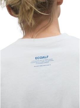 Maglietta Ecoalf Salce bianca da donna