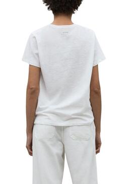 Maglietta Ecoalf Galende bianca per donna