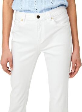 Pantaloni in denim bianchi Only Kenya per donna