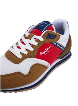 Scarpe Pepe Jeans London Life rosse per bambino