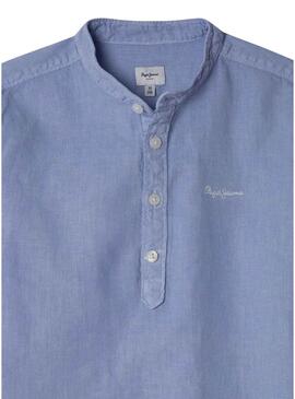 Maglietta Pepe Jeans Chamber blu per bambino.