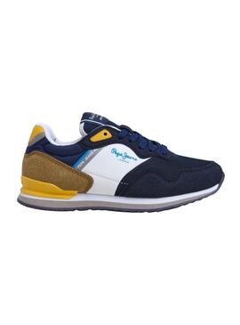 Scarpe Pepe Jeans London Life blu navy per bambino
