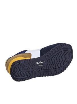 Scarpe Pepe Jeans London Life blu navy per bambino