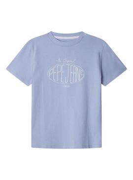 Maglietta Pepe Jeans Dalon blu per bambino