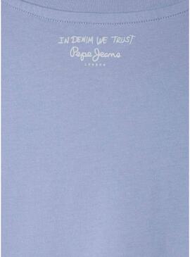 Maglietta Pepe Jeans Dalon blu per bambino