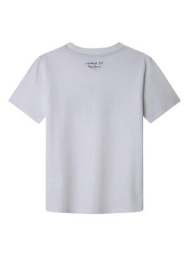 Maglietta Pepe Jeans Dalon bianca per bambino