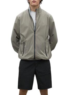 Giacca Ecoalf James beige per uomo