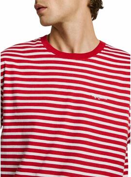 Maglietta Pepe Jeans Cane rossa per uomo