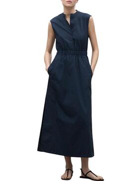 Abito Ecoalf Mika blu marino per donna