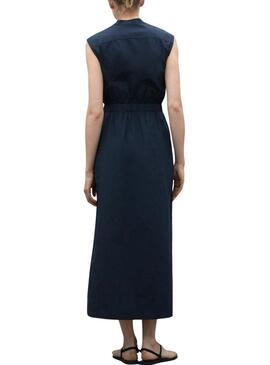 Abito Ecoalf Mika blu marino per donna
