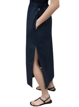 Abito Ecoalf Mika blu marino per donna