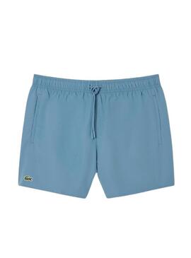 Costume da bagno Lacoste blu ad asciugatura rapida per uomo
