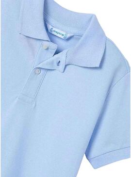 Polo Mayoral basic in granito blu per bambino