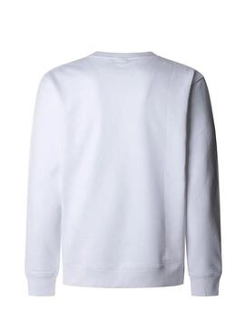 Felpa Pepe Jeans Duke bianca per uomo