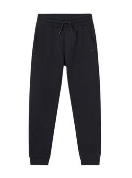 Pantaloni sportivi Mayoral basic neri per bambino