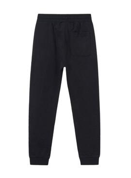 Pantaloni sportivi Mayoral basic neri per bambino