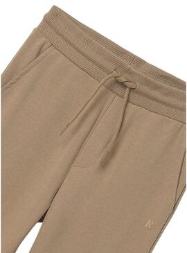 Pantaloni sportivi Mayoral basic camel per bambino